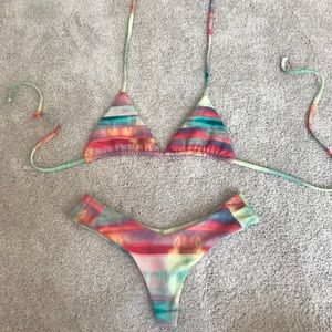 Stone fox swim bikini set